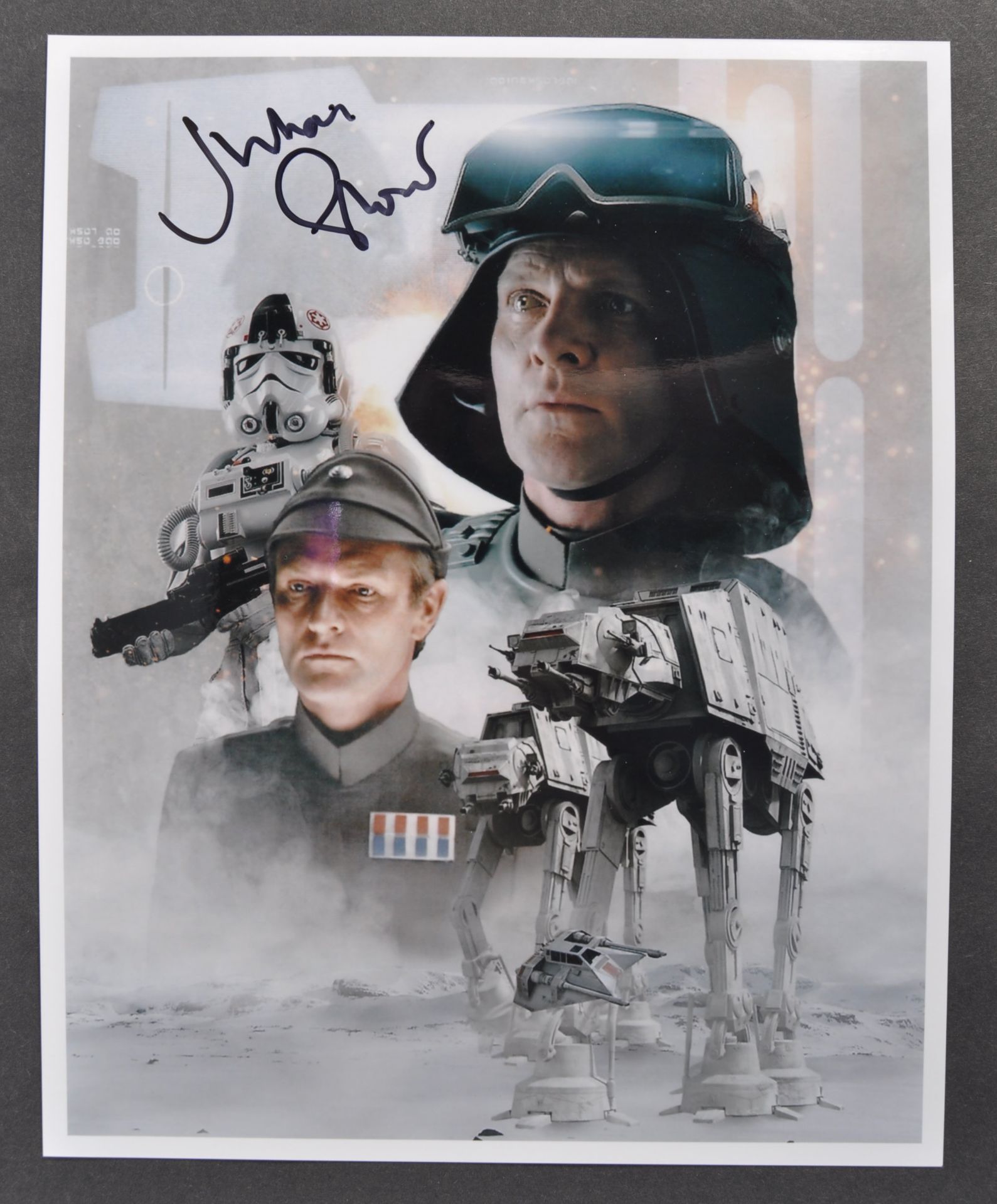 THE EMPIRE STRIKES BACK - JULIAN GLOVER AUTOGRAPHED PHOTO