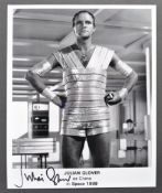 SPACE 1999 - JULIAN GLOVER AUTOGRAPHED PHOTOGRAPH