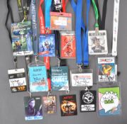 LARGE COLLECTION OF JULIAN GLOVER CONVENTION PASSES