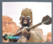 STAR WARS CELEBRATION II - OFFICIAL AUTOGRAPHED 8X10" PHOTO