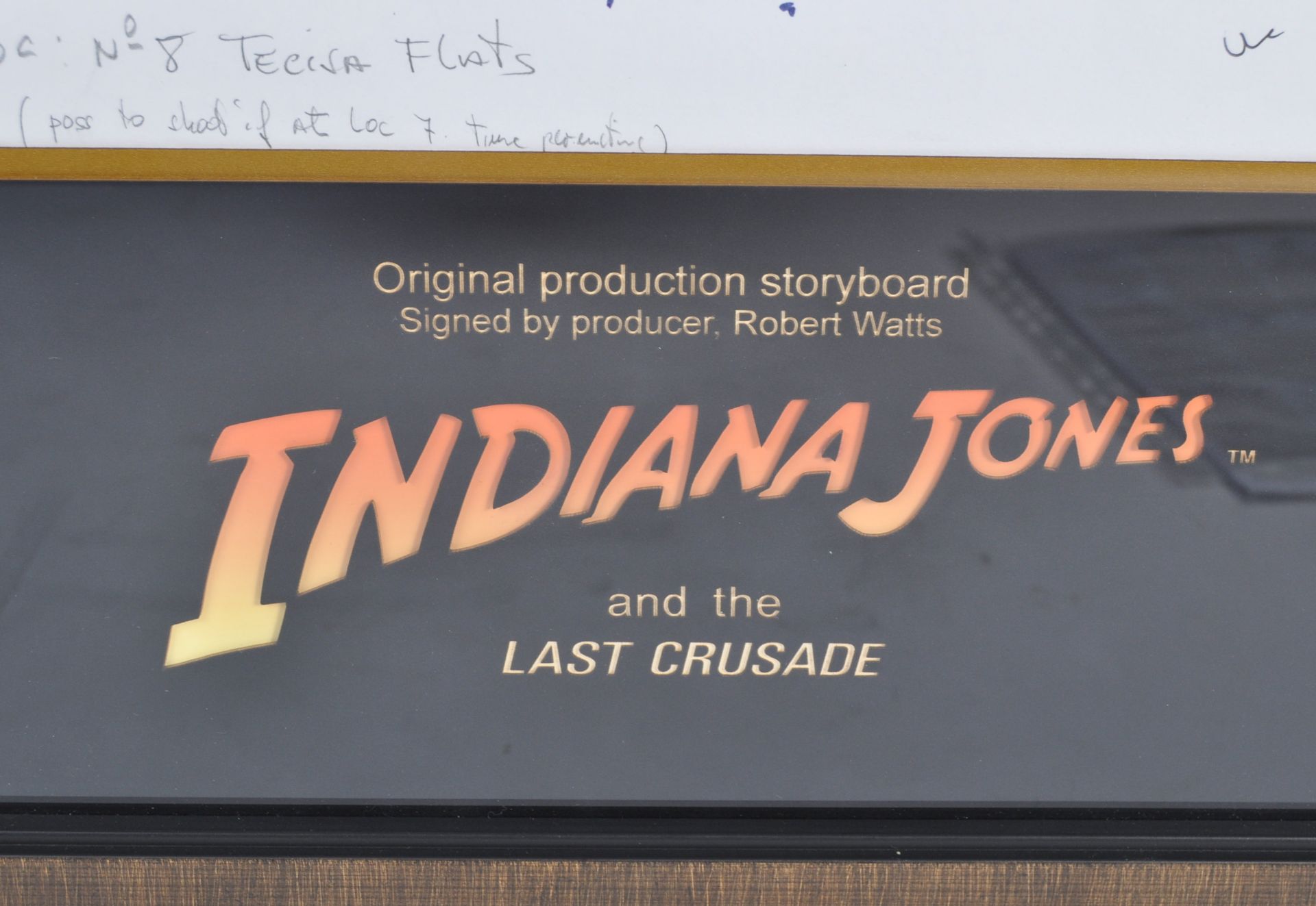 INDIANA JONES & LAST CRUSADE ORIGINAL PRODUCTION USED STORYBOARDS - Bild 3 aus 4