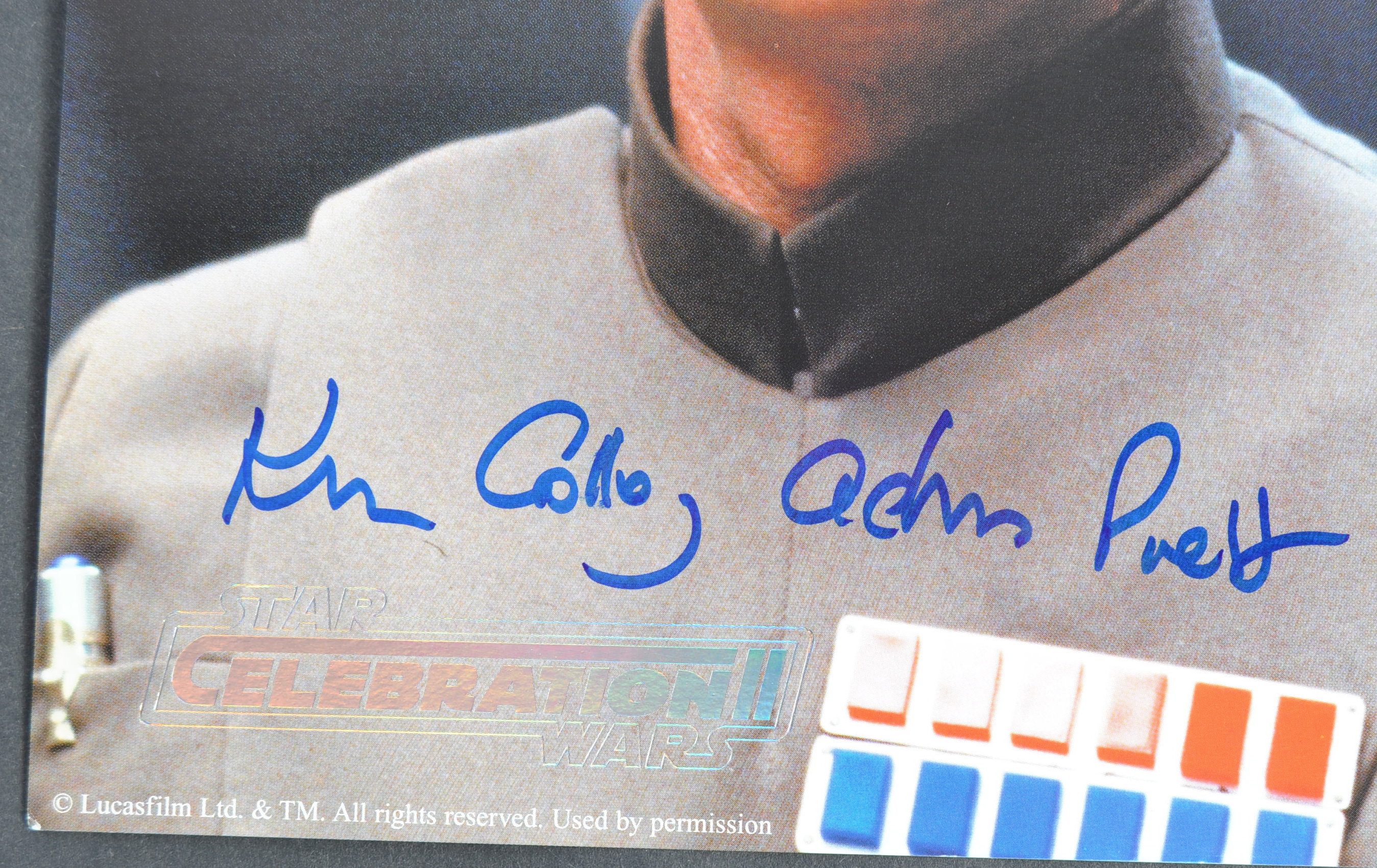 STAR WARS CELEBRATION II - OFFICIAL AUTOGRAPHED 8X10" PHOTO - Image 2 of 2