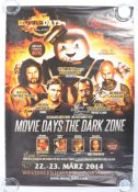 MOVIE DAYS - THE DARK ZONE - MULTI-SIGNED CONVENTION POSTER