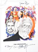DOCTOR WHO - THE CRUSADERS - ARTWORK GIVEN TO JULIAN GLOVER