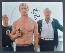 JAMES BOND 007 - JULIAN GLOVER AUTOGRAPHED PHOTOGRAPH