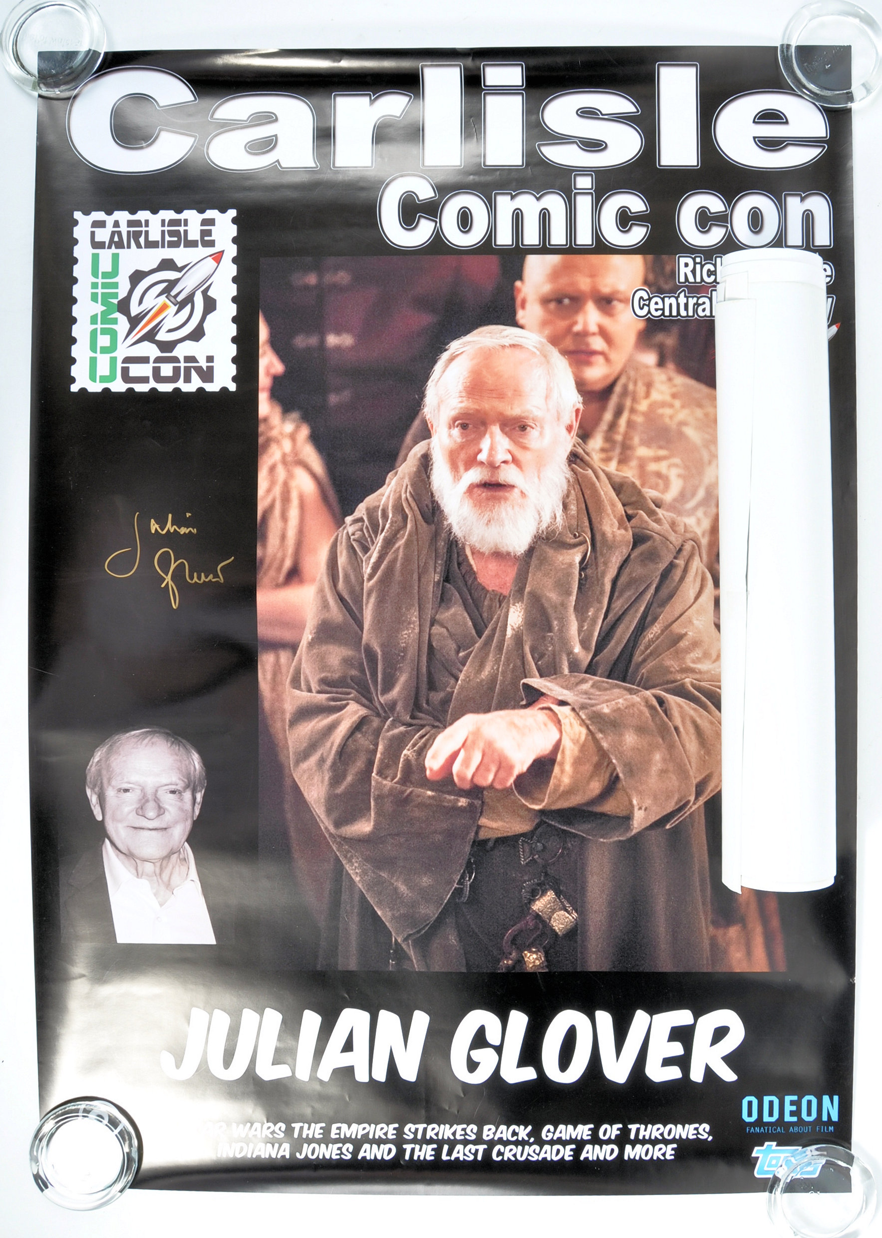 JULIAN GLOVER - PERSONAL APPEARANCE / CONVENTION POSTERS