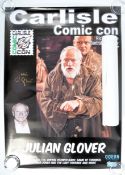 JULIAN GLOVER - PERSONAL APPEARANCE / CONVENTION POSTERS