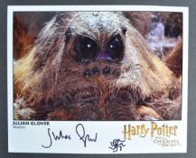 HARRY POTTER & THE CHAMBER OF SECRETS - JULIAN GLOVER SIGNED PHOTO