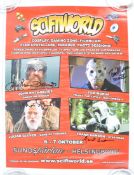 JULIAN GLOVER - SCIFIWORLD - MULTI AUTOGRAPHED EVENTS POSTER