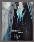 NICK MORAN - HARRY POTTER - AUTOGRAPHED PHOTOGRAPH