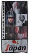 JULIAN GLOVER'S ORIGINAL AUTOGRAPHED CONVENTION BANNER