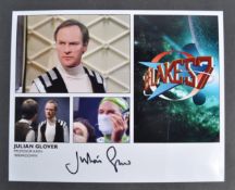 BLAKE'S 7 - JULIAN GLOVER AUTOGRAPHED PHOTOGRAPH