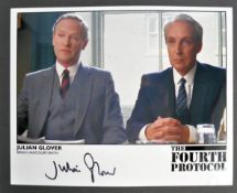 THE FOURTH PROTOCOL - JULIAN GLOVER SIGNED PHOTOGRAPH