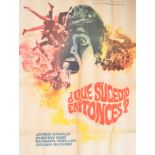 QUATERMASS AND THE PIT (1967) RARE SPANISH MOVIE POSTER