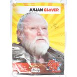 JULIAN GLOVER - GERMAN COMIC CON - GAME OF THRONES POSTER