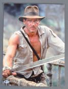 HARRISON FORD - INDIANA JONES - INCREDIBLE SIGNED 16X12" IMAGE