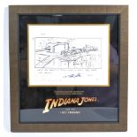 INDIANA JONES & LAST CRUSADE ORIGINAL PRODUCTION USED STORYBOARDS