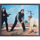 JAMES BOND 007 - JULIAN GLOVER AUTOGRAPHED PHOTOGRAPH