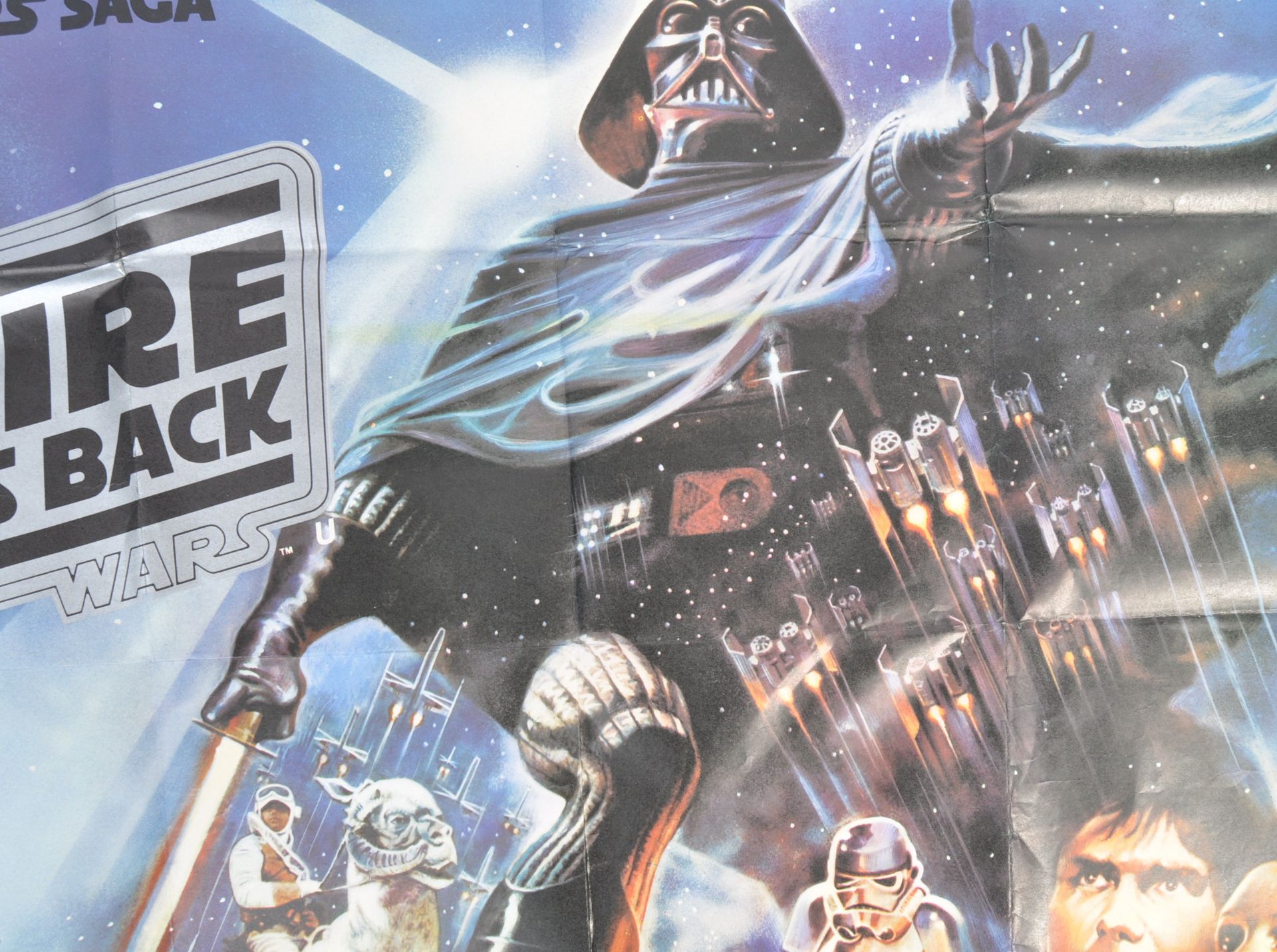 STAR WARS THE EMPIRE STRIKES BACK ORIGINAL UK QUAD POSTER - Bild 2 aus 6