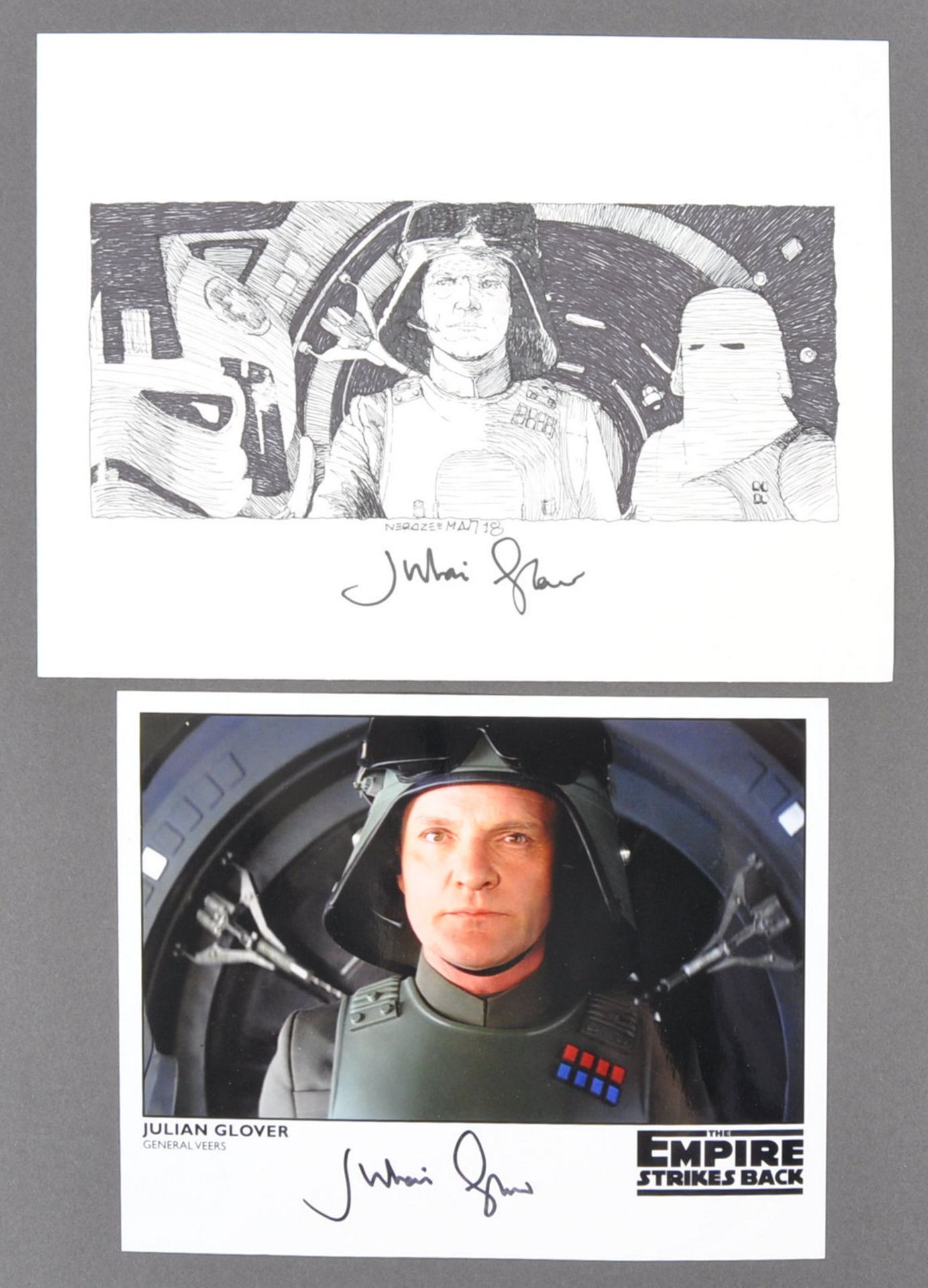 JULIAN GLOVER - FAN ARTWORK - EMPIRE STRIKES BACK