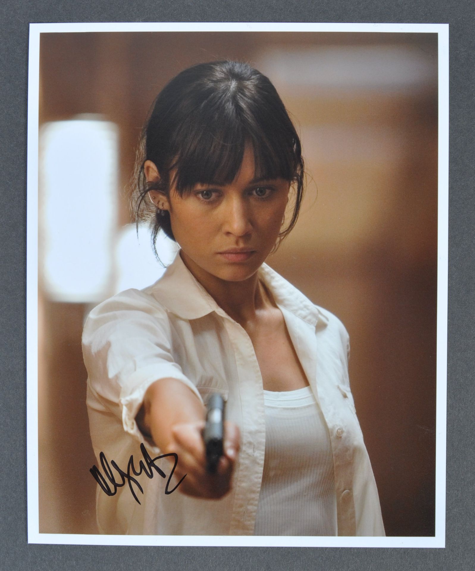 JAMES BOND - OLGA KURYLENKO AUTOGRAPHED PHOTOGRAPH