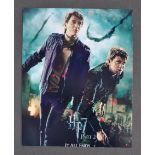 HARRY POTTER - JAMES & OLIVER PHELPS DUAL SIGNED PHOTOGRAPH