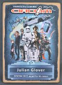 JULIAN GLOVER'S CIFICOM CAREER AWARD PLAQUE