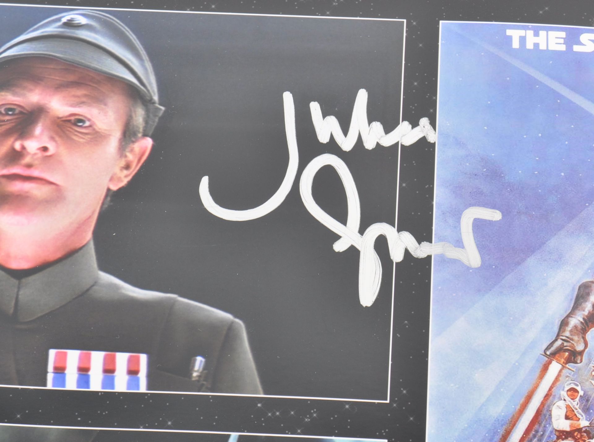 THE EMPIRE STRIKES BACK - JULIAN GLOVER AUTOGRAPHED PHOTO 16x12" - Bild 2 aus 3