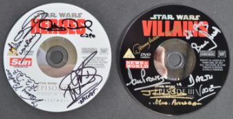 STAR WARS RARE MULTI-SIGNED DVD SET - SIGNED BY 8 CAST