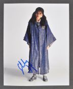 SHIRLEY HENDERSON - HARRY POTTER - SIGNED 8X10" PHOTOGRAPH