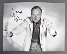 JAMES BOND 007 - JULIAN GLOVER AUTOGRAPHED PHOTOGRAPH