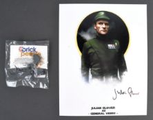 STAR WARS LEGO MINIFIGURE - GENERAL VEERS - AUTOGRAPHED