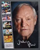 JULIAN GLOVER AUTOGRAPHED PHOTOGRAPH 8X10"