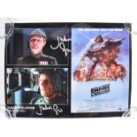 THE EMPIRE STRIKES BACK - JULIAN GLOVER AUTOGRAPHED PHOTO 16x12"