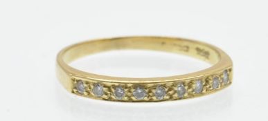 An 18ct Gold Mappin & Webb Diamond Ring