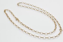 A Hallmarked 9ct Gold Chain Link Necklace