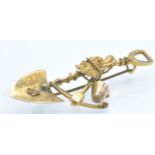 A Victorian South Africa gold rush brooch pin.