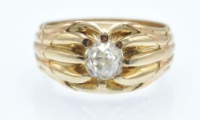 An Antique 18ct Gold & Diamond Ring