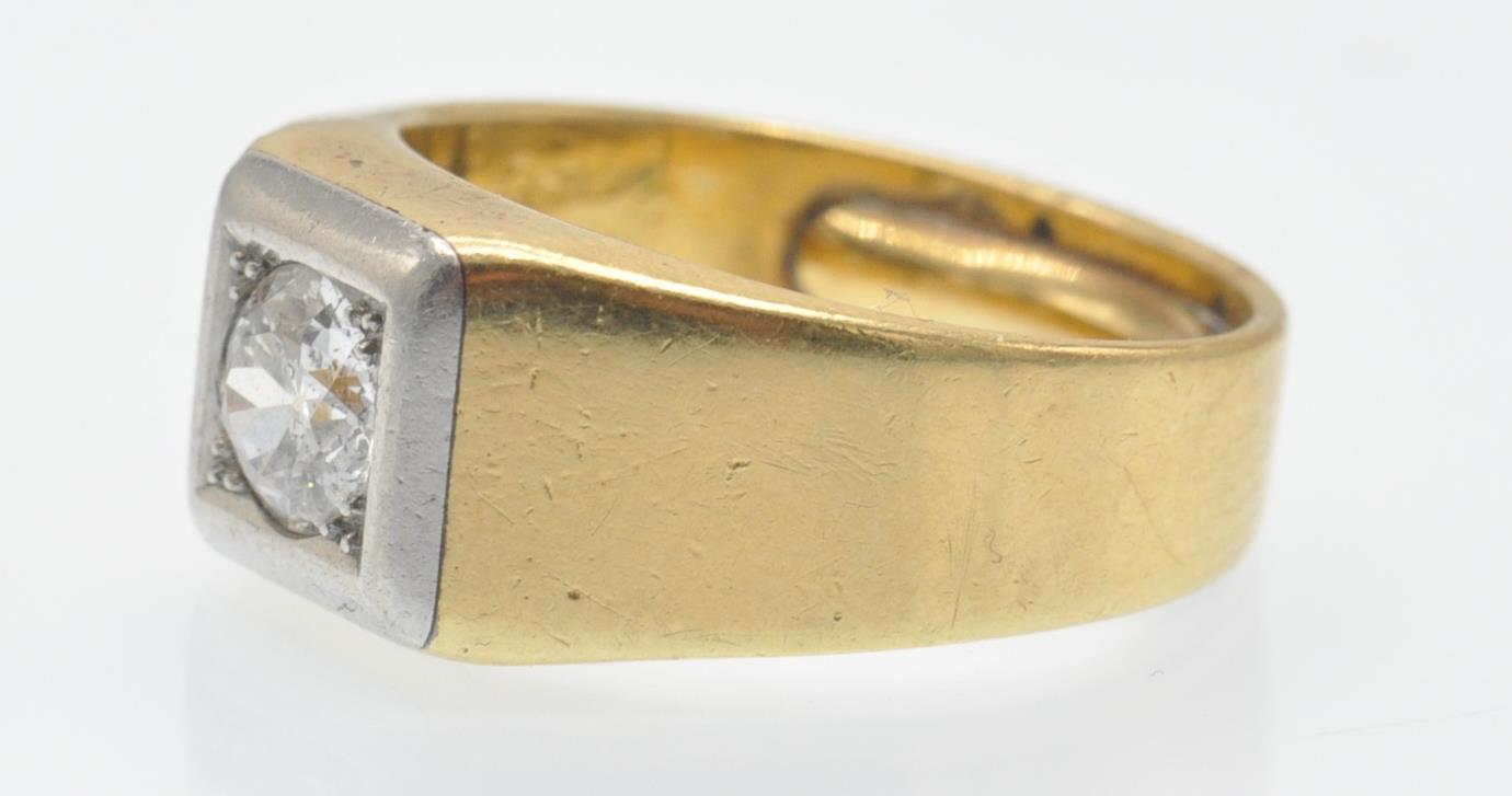 An Antique 18ct Gold Platinum & Diamond Ring - Image 3 of 6