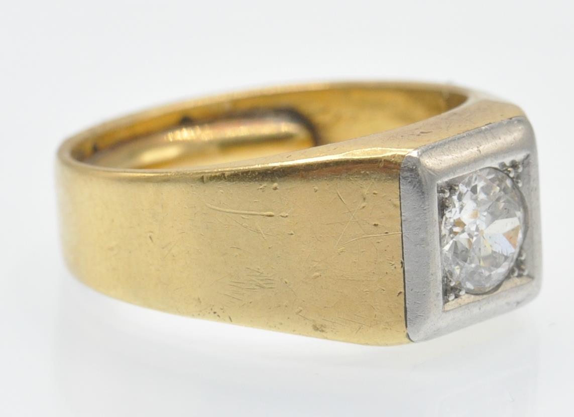 An Antique 18ct Gold Platinum & Diamond Ring - Image 2 of 6