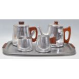 A retro mid century Sona stainless steel Coffee &