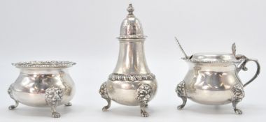 A group of three Harrods retailed silver hallmarke