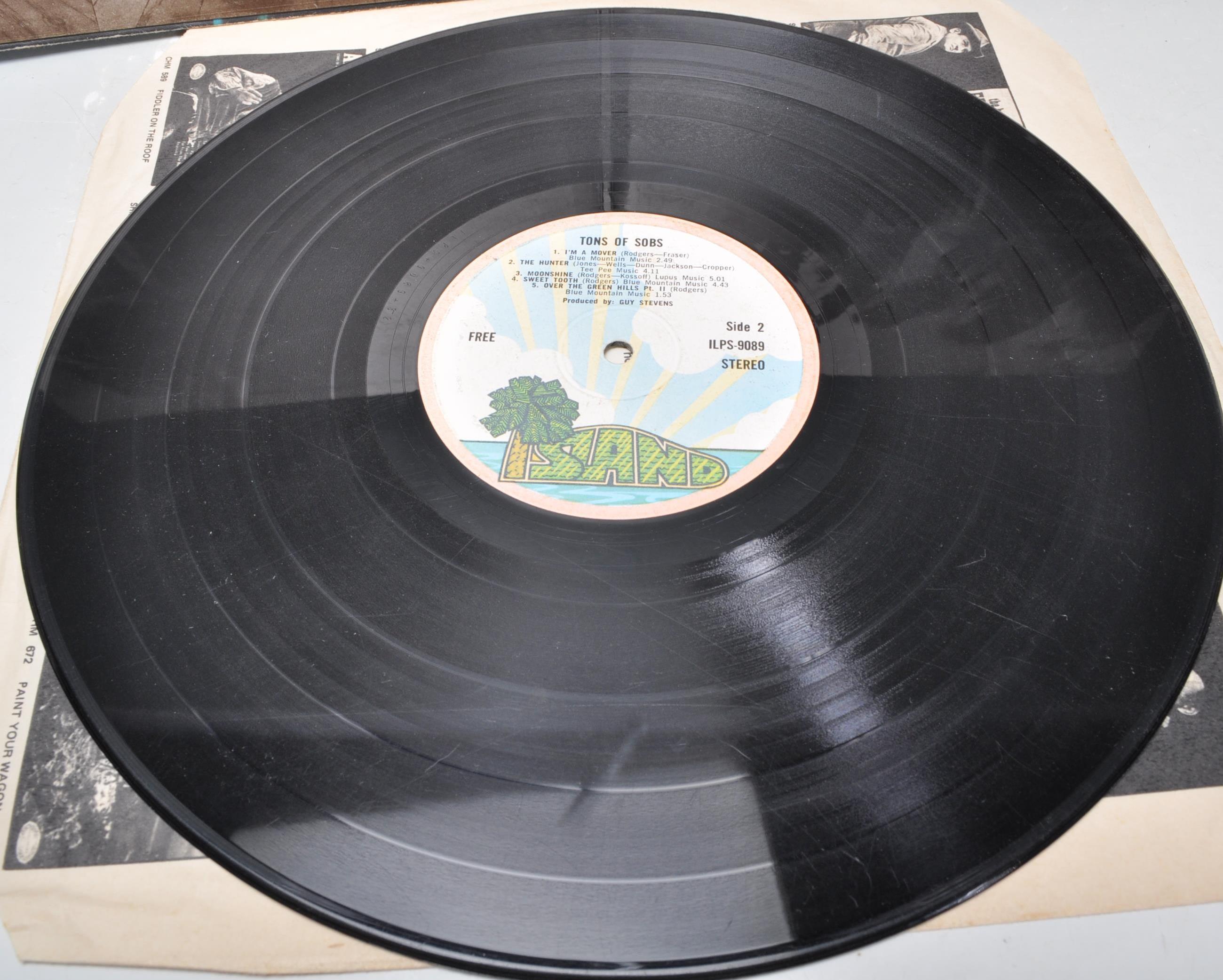 A vinyl long play LP record album by Free – Tons O - Image 4 of 4