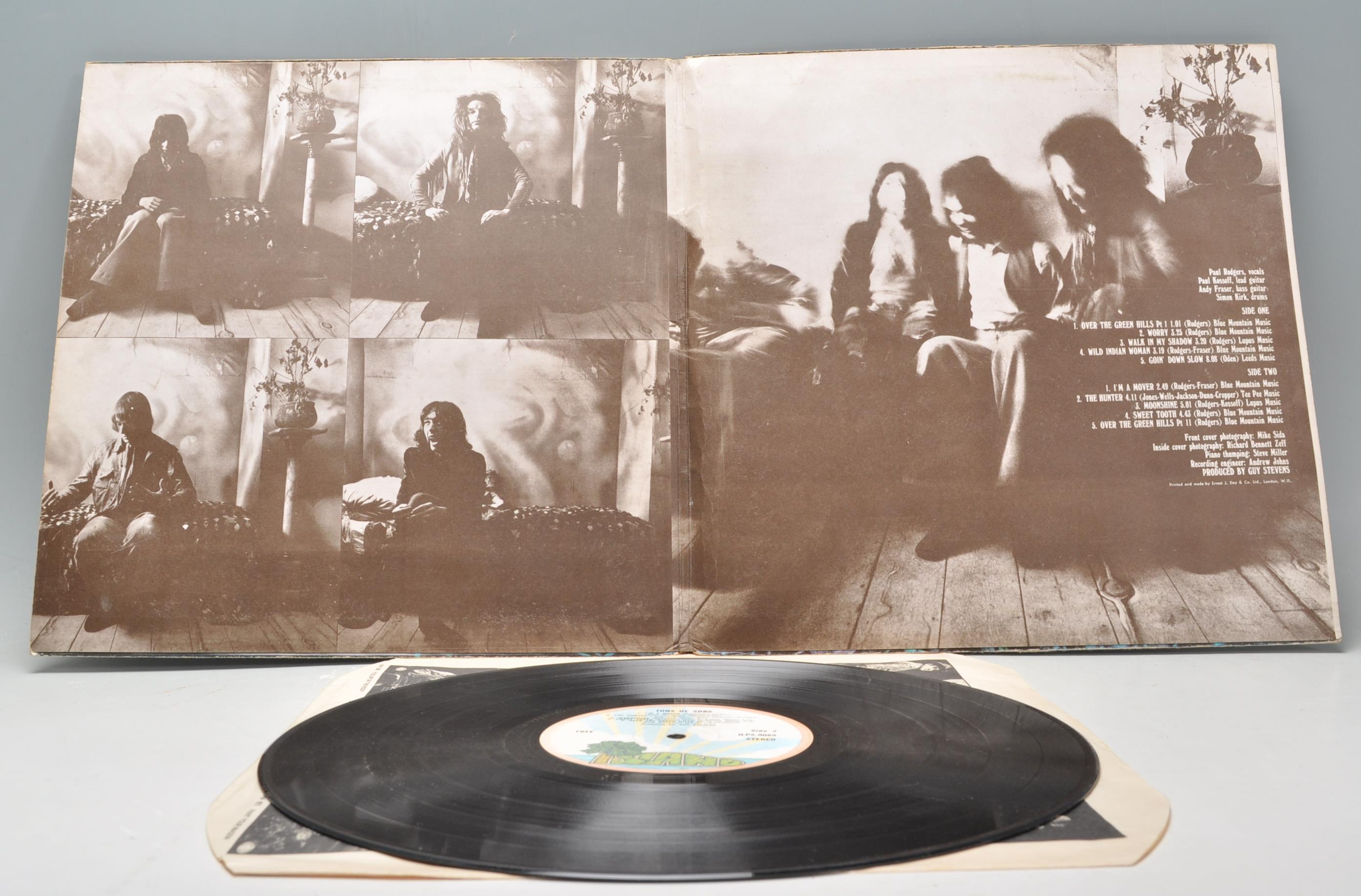 A vinyl long play LP record album by Free – Tons O - Image 3 of 4