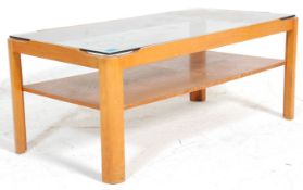 A vintage retro 20th Century low coffee table havi