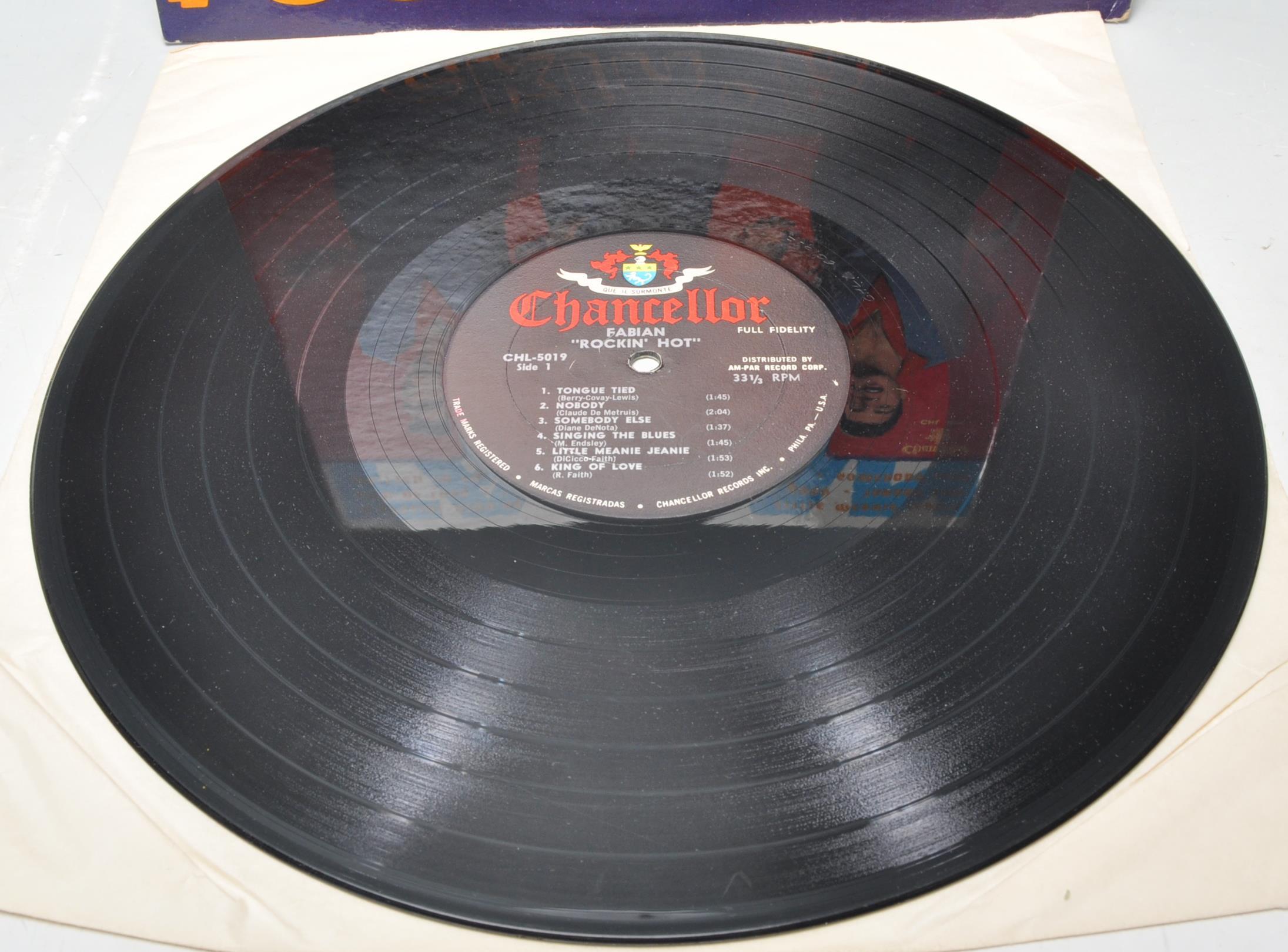 A vinyl long play LP record album by Fabian – Rock - Image 2 of 4