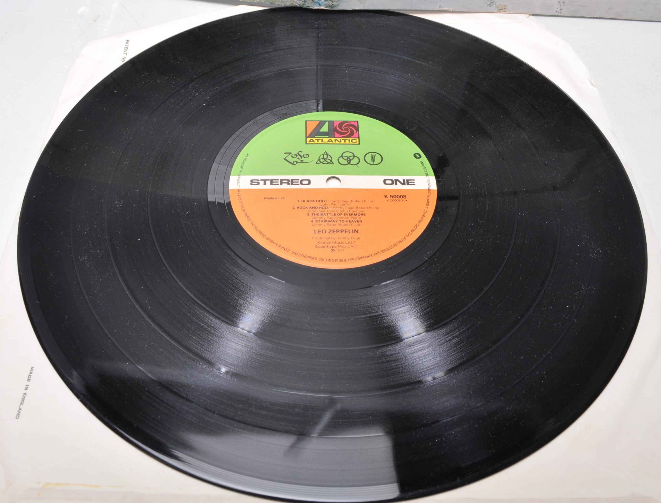 A vinyl long play LP record album by Led Zeppelin - Image 2 of 4