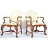 PAIR OF EARLY 18TH CENTURY QUEEN ANNE WALNUT CHAIRS