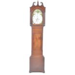 19TH CENTURY VICTORIAN MAHOGANY LONG CASE CLOCK BY BARTLEY BRISTOL