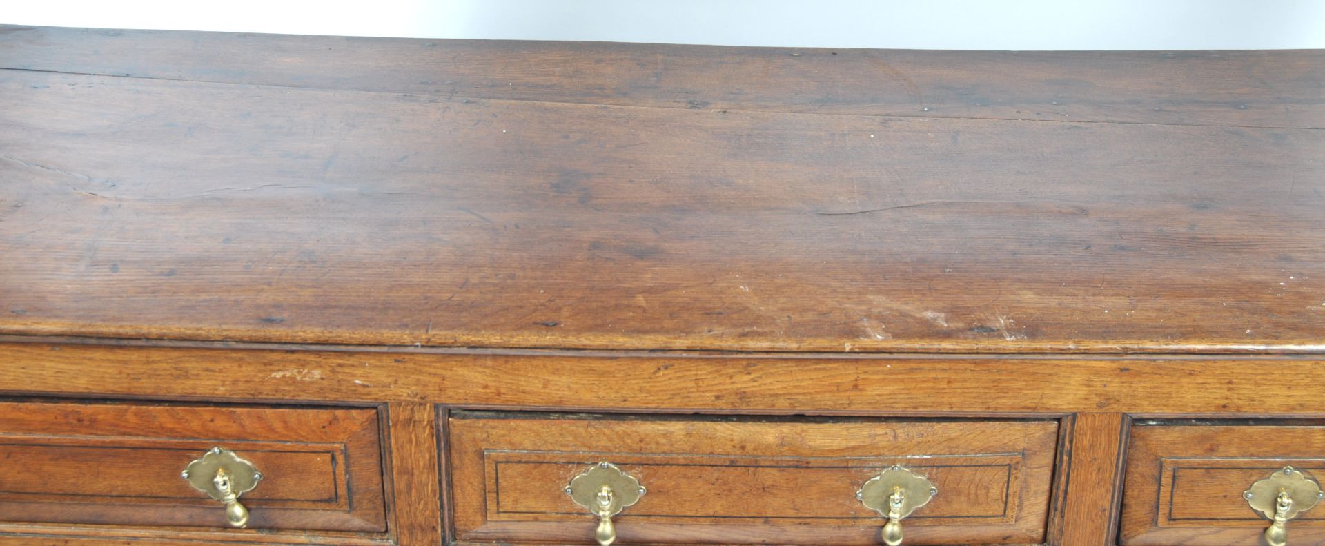 18TH CENTURY GEORGIAN OAK DRESSER KITCHEN UNIT - Bild 3 aus 6